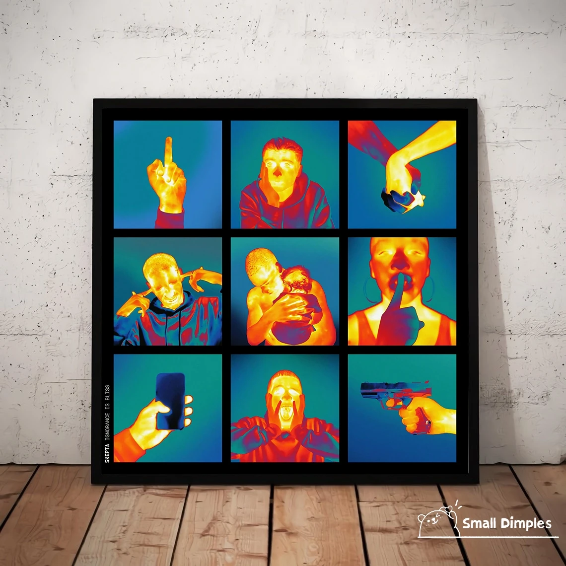 Чехол для альбома с музыкой скептита невежество-Блисс, постер на холсте, Художественная печать, украшение для дома, настенная живопись (без рамки)