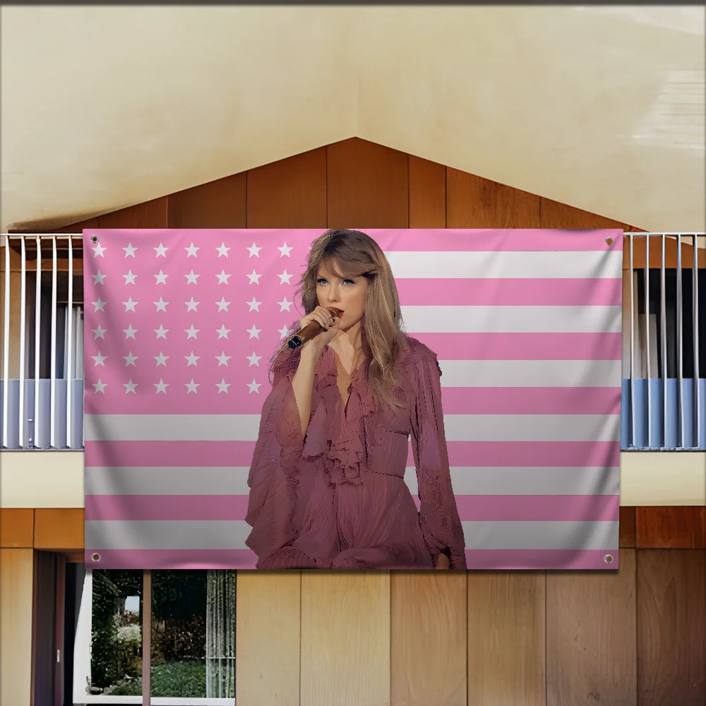 USA-T-TaylorS-TTPD-S-SwiftS Флаг для садовых флагов Вечеринка Гостиная Домашний балкон Настенный декор Баннер Спальня Гобелен Открытый (art.: 3920cbc8ebc93) - 3920cbc8ebc93