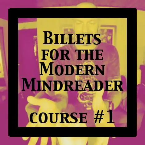 

2022 Billets for the Modern Mindreader Volume 1-4 by Julien Losa - Magic tricks