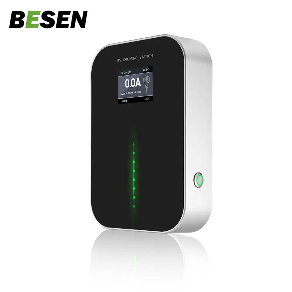 Зарядное устройство для электромобилей 7 кВт 22 16-32A APP OCP 4G/Ethernet тип 1/2 GB/T 220/380 В