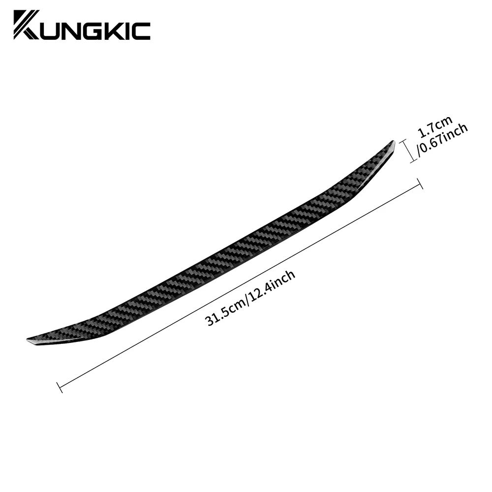 Настоящая мягкая наклейка из углеродного волокна для Honda Accord 2013 2014 2015 2016 2017 LHD