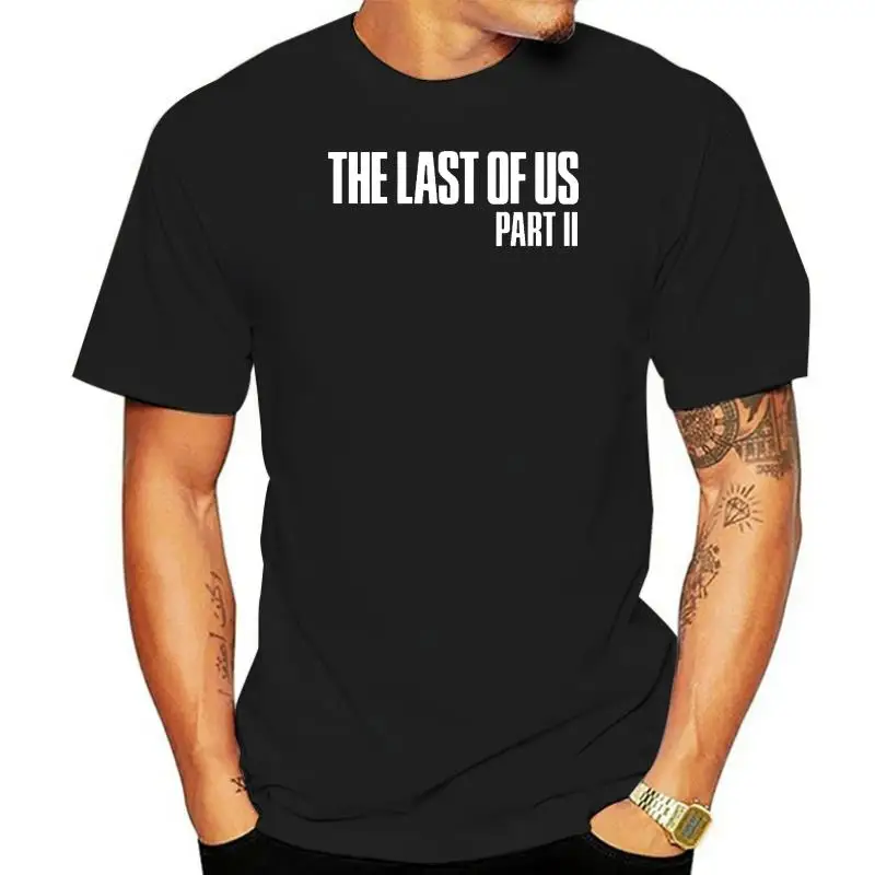 

Summer Cotton Men Women T Shirt The Last of Us Part 2 Unisex T-shirt Short Sleeves Letter Print Tops Cool Streetwear Tees C179