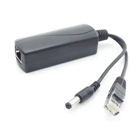 Poe адаптер питания 48 В до 12 В POE разделитель коннектор инжектор переключатель для IP-камеры Wifi кабель настенный разъем