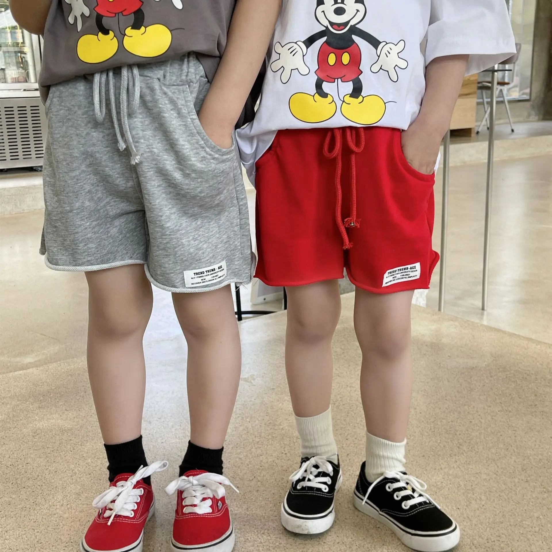 

2021 summer new Korean version children's clothing all-match sweatpants