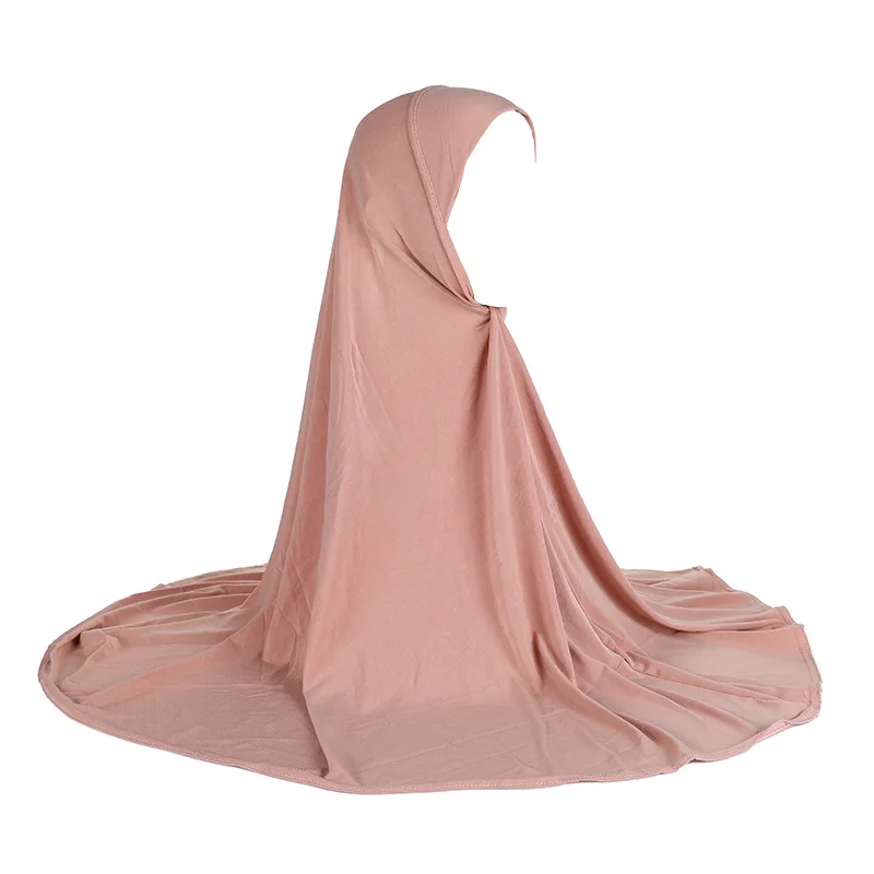 

Simple Large Solid Color Scarf Light Board Malay Veil Arab Hat H023