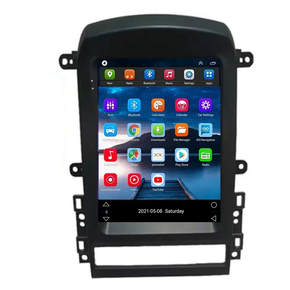 Автомобильное радио Tesla для Chevrolet Captiva 2006-2012 Android 13 мультимедиа 4G GPS-навигация