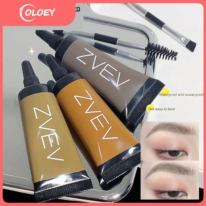 

Eyebrow Cream Solid Silky Color Eyebrow Dyeing Cream Not Easy To Faint Waterproof Hold Makeup Small And Portable Simple To Use