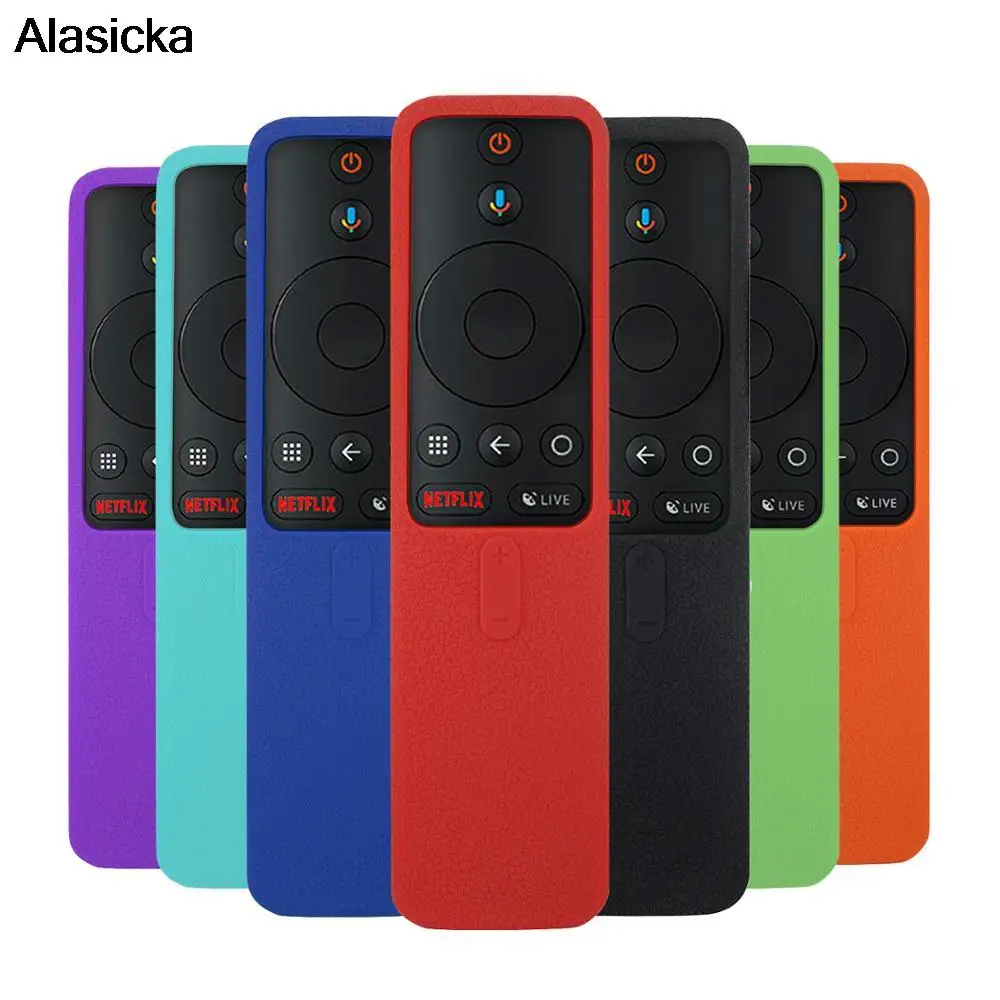 

1pc Covers for Xiaomi Mi TV Box s Wifi Remote Control Case Silicone Shockproof Protector For Mi TV Stick 1080P