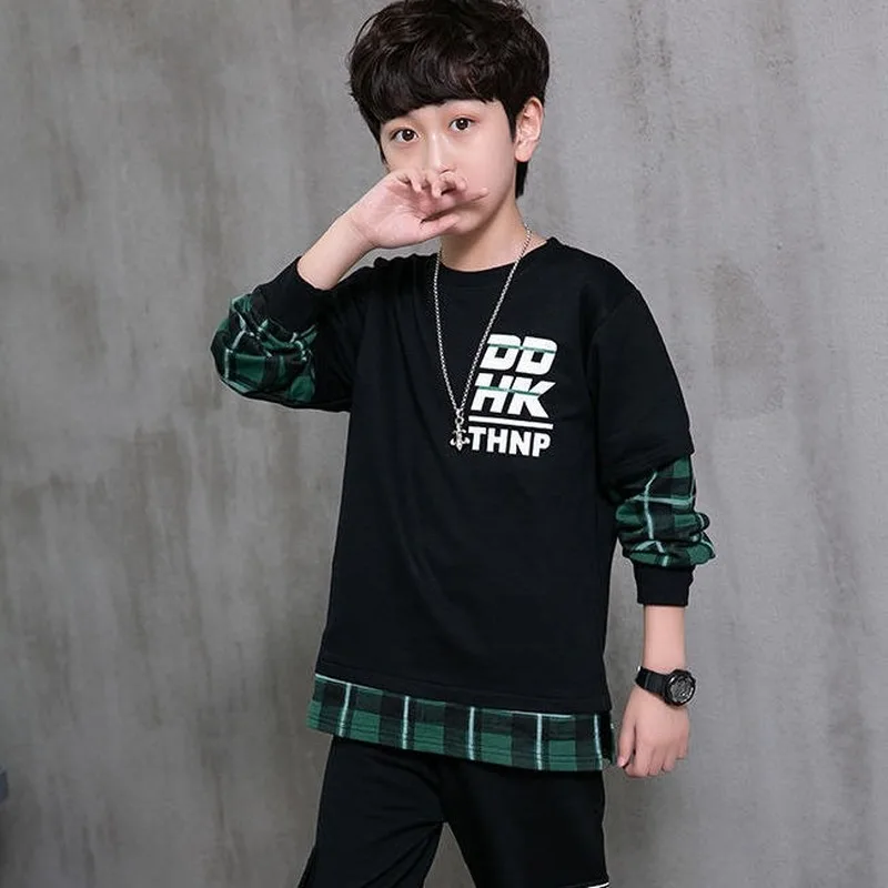 Baby Clothing Sets Children 6 8 10 12 Years Birthday suit Boys Tracksuits Kids Brand Sport Suits Top +Pants 2pcs Set |
