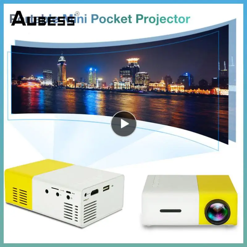 

Мини-проектор, 1080P, HDMI, Full Screen, USB, 1/2/3 шт.