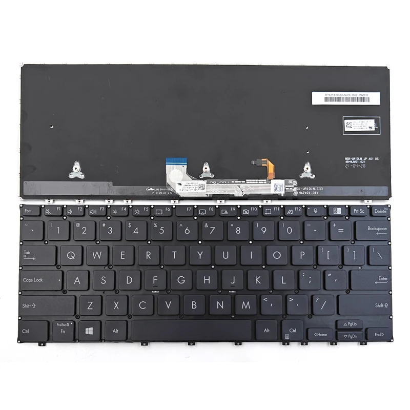 Фото Новая клавиатура для ноутбука Asus ExpertBook B5 B5302 B5302F B5302FBA B5302FE B5302FEA B5302C B5302CE Series с подсветкой в США №1