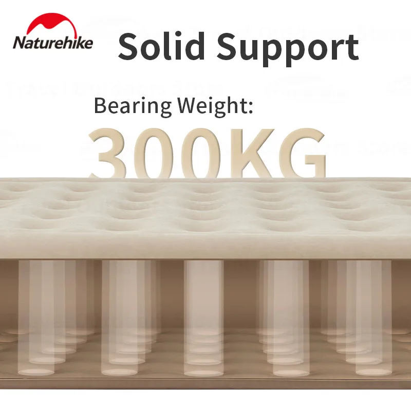 Надувной туристический матрас Naturehike двойная кровать для сна автоматический