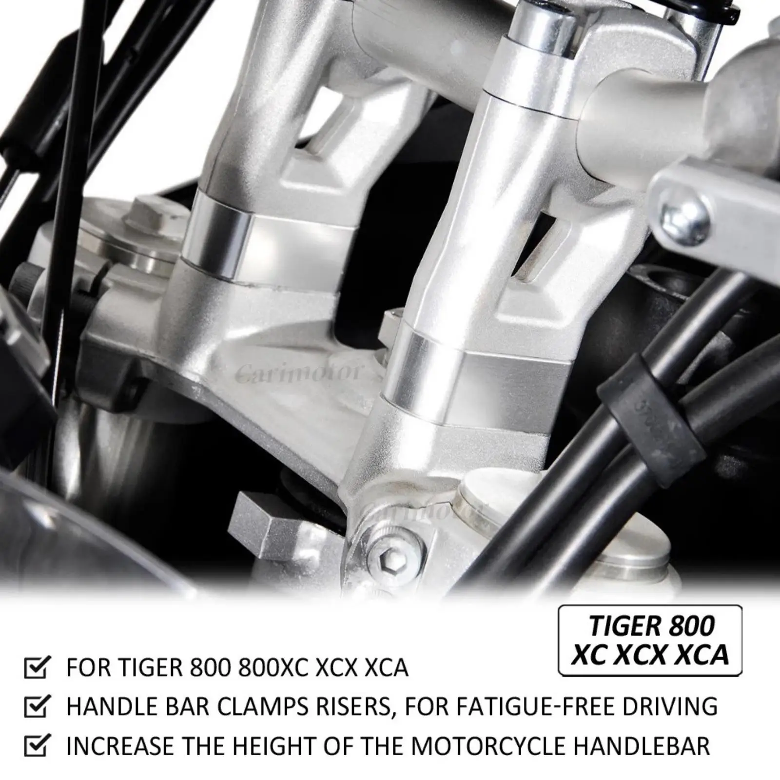 Фото Алюминиевые стойки руля мотоцикла для Triumph Tiger 800 800XC XCX XCA №2