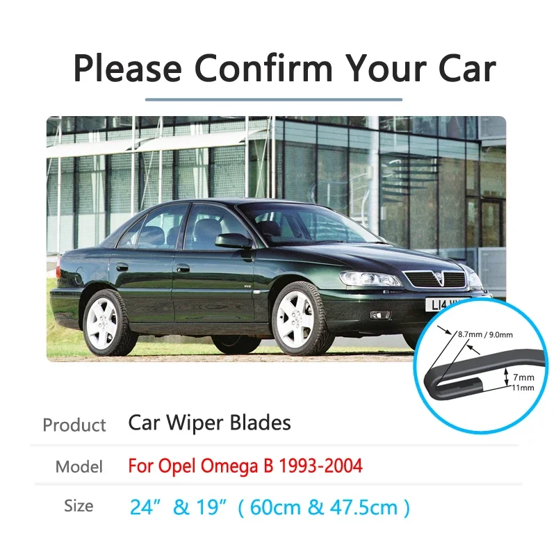 Для Vauxhall OPEL Omega B 1993 ~ 2004 дворники автомобильные аксессуары 1996 1997 1998 1999 2000 2001 2002 2003