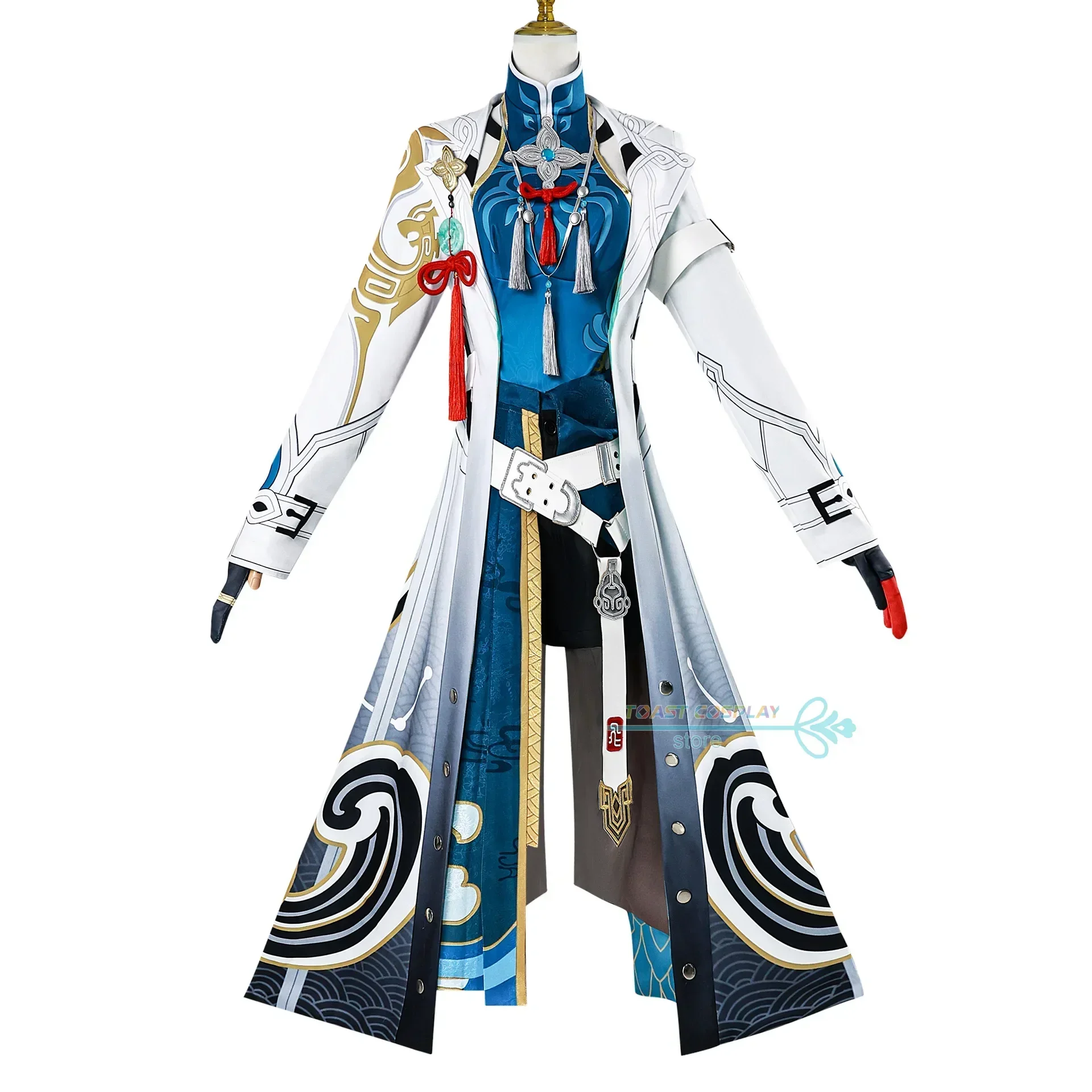 Костюм Тифы Локхарт из искусственной кожи для косплея по игре Honkai Star Rail Feixiao