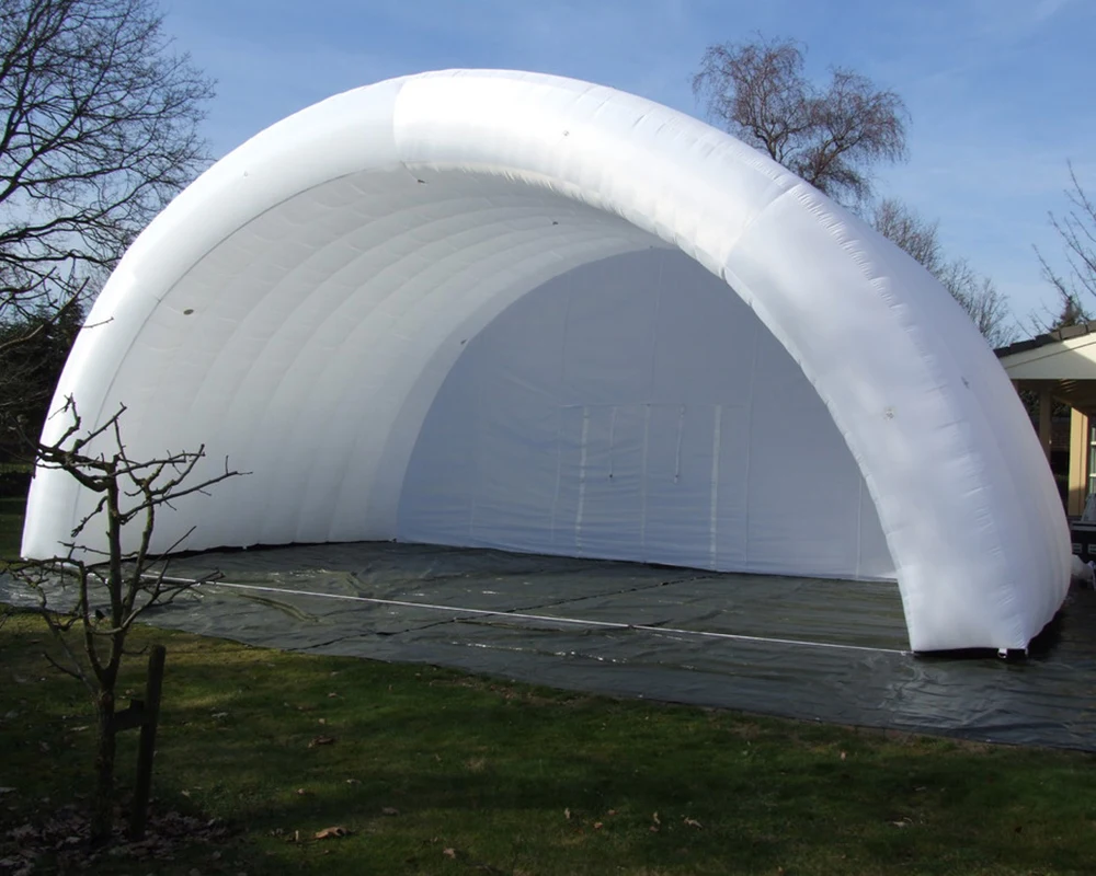 

free air shipping Inflatable stage tent large stage tent roof outdoor activities stall inflatable advertising tent with blower