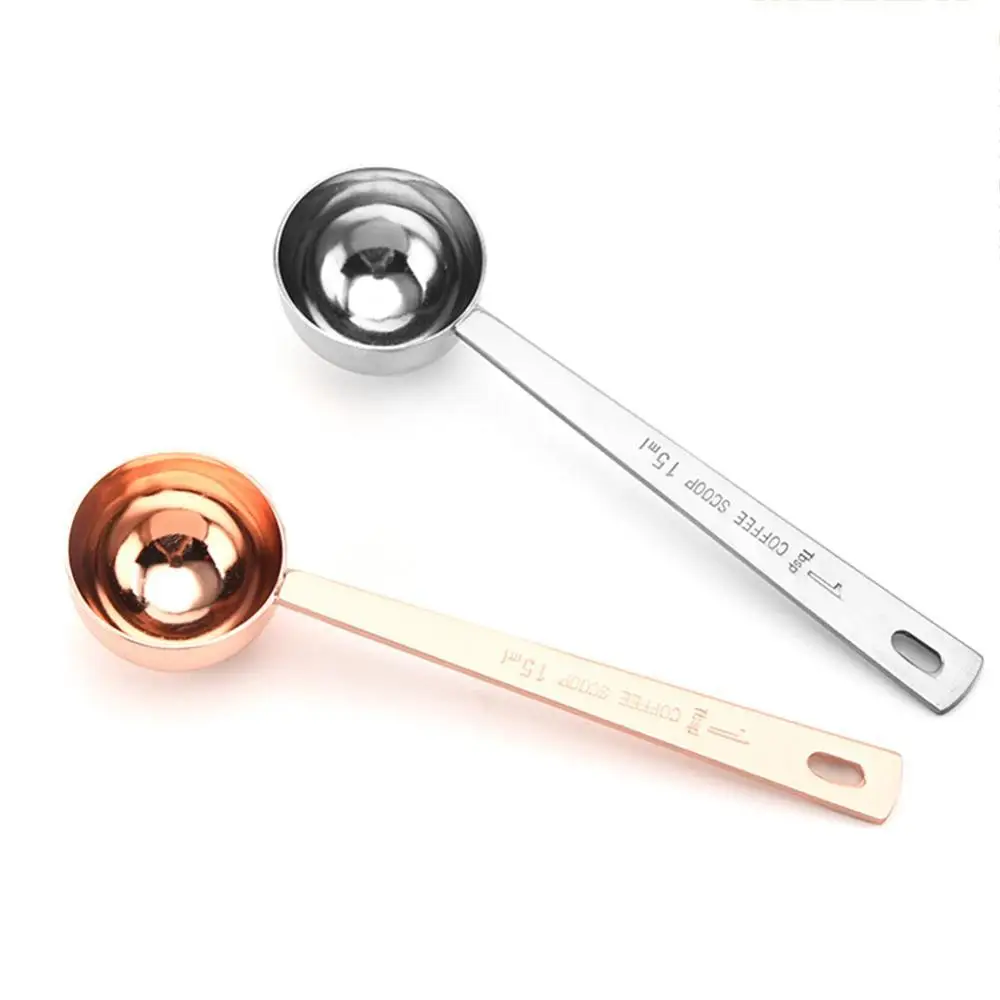 

Measuring Spoon 15ml/30ml Long Handle Stainless Steel Milk Coffee Powder Scoop Tools Baking Accessories gadżet kuchenny zestawy