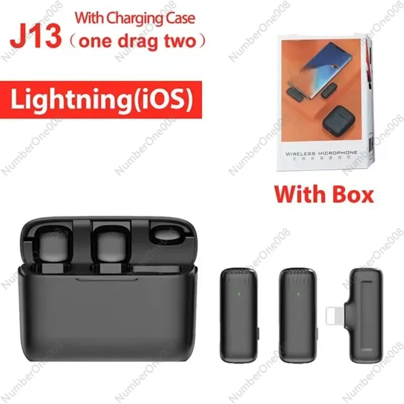 J13 Популярный беспроводной микрофон с ошейником одна поддержка два микрофона Douyin