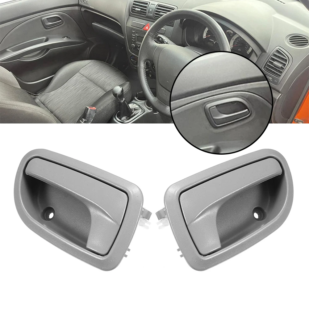 

Серая внутренняя дверная ручка Catch для Kia Picanto 04 ~ 11 82610-07010 82620-07010, отличные сменные детали, легкая в установке