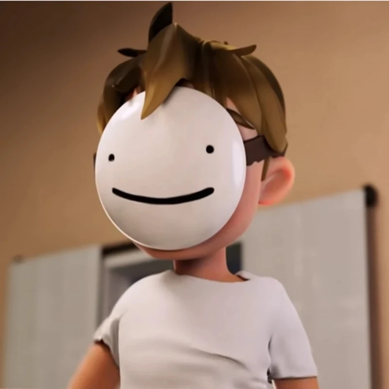 Маски с мультяшными улыбками и мечтами для косплея из аниме аксессуары костюма |