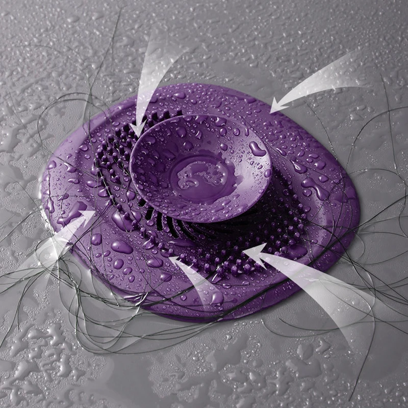 

Ситечко для слива волос в ванную комнату, фильтр для раковины, бассейна, аксессуары для кухни