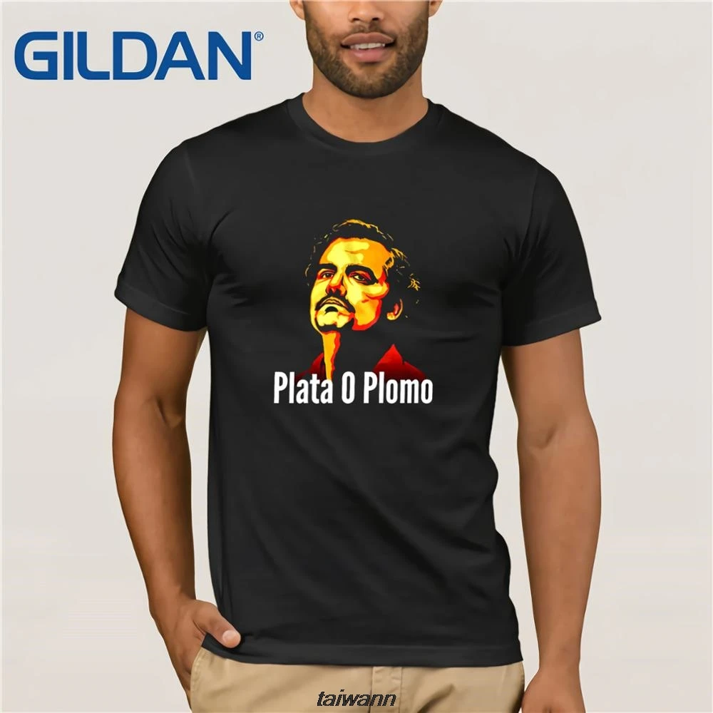 Футболка мужская с принтом Пабло 100% хлопок коротким рукавом