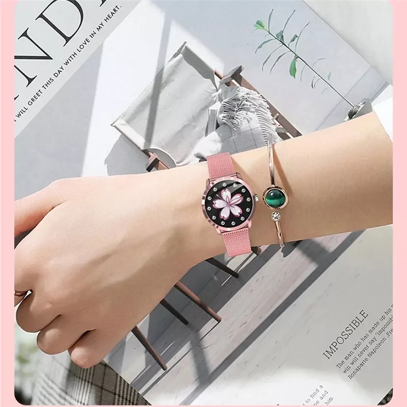 

GEJIAN Smart Watch Exercise Heart Rate Monitoring Music Ladies Watches Fitness Tracking Waterproof Full Screen Touch Smart Watch