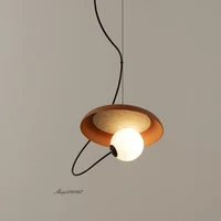 Nordic New Magnet Movable Pendant Light Designer Disc Minimalist Suspension Luminaire for Living Room Bedroom Cafe Shop Hanglamp