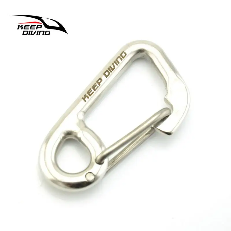 

Stainless Steel Simple Hook Safety Diving Buckle Diving Durable Clip Hook Bolt Snap Scuba Diving Buckle Kayak Accessories