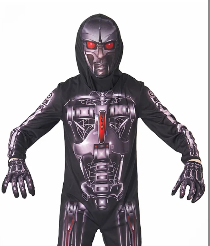 Костюм инопланетянина для ролевых игр в стиле киберпанк