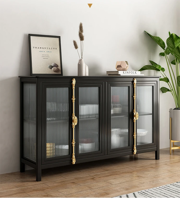 Скандинавский кованый железный бокал чанхун домашний винный шкаф витрина для