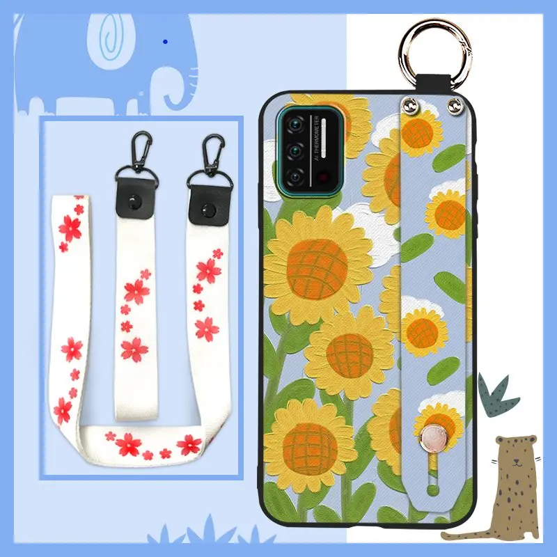 lanyard for girls phone case for umidigi a7s soft case new arrival shockproof soft durable wristband free global shipping