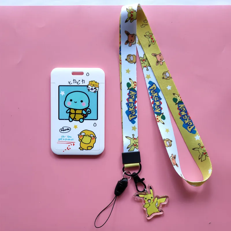 Креативная мультяшная серия покемонов Пикачу Сквиртл доступ к кампусу