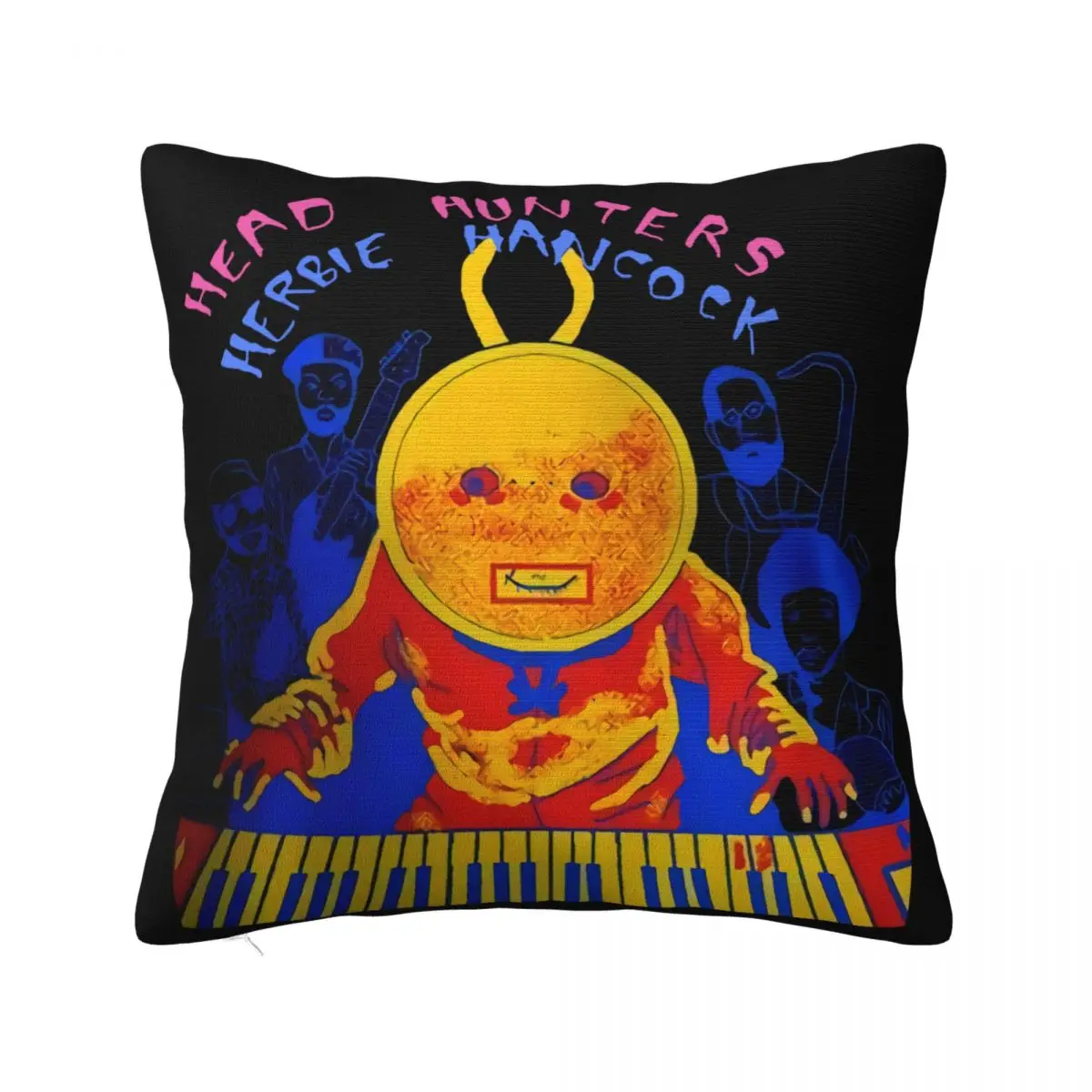 Новая популярная мужская черная забавная наволочка Herbie Hancock Head Hunters Jazz Singer T Xs3XL