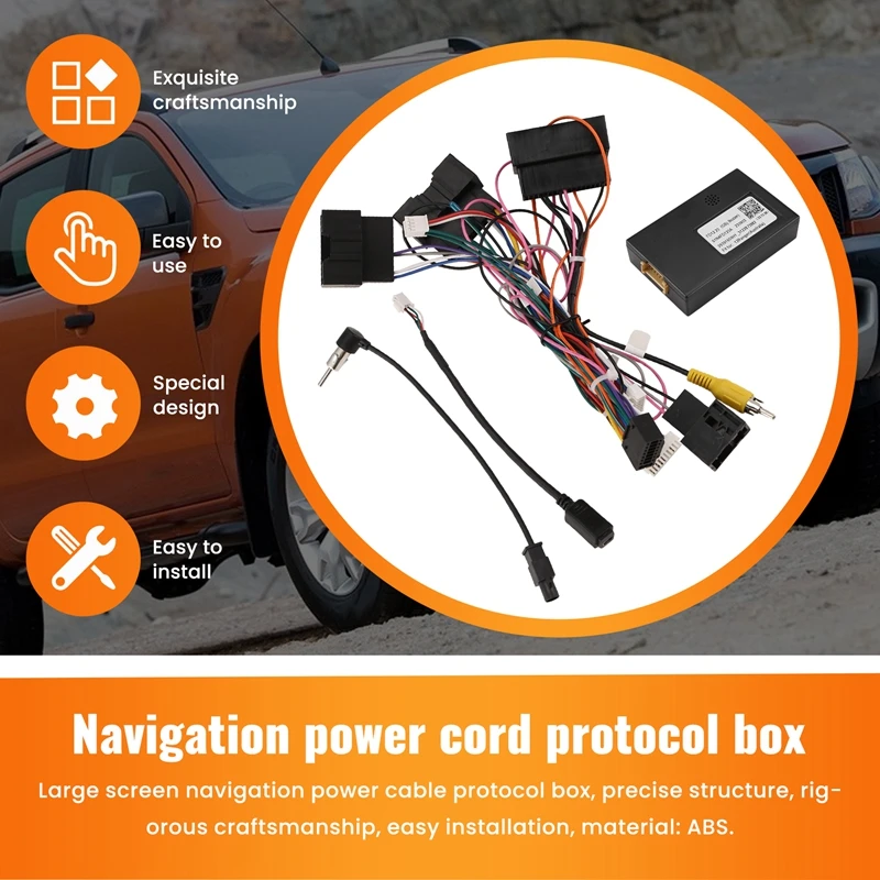 Автомобильный радиокабель Android Головной блок Питания Жгут проводов разъем с