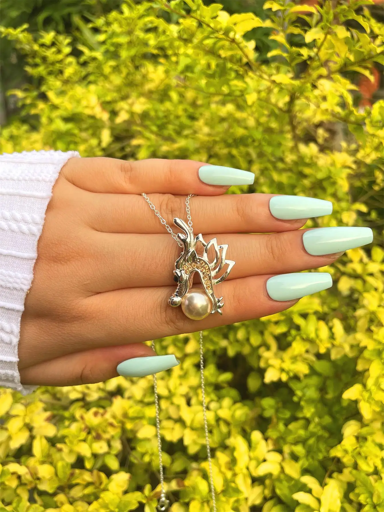 Ожерелье с кулоном в виде китайского дракона ANGLANG специальные подарки на