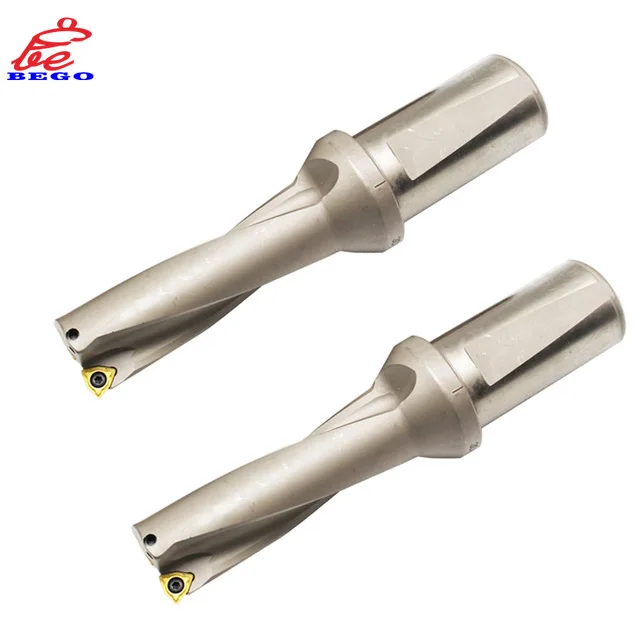 

SP WC C25 SD14 14MM - 25MM U Drilling Shallow Hole indexable insert drills 2D 3D 4D Fast Drill Bit CNC For SP WC Type Inserts