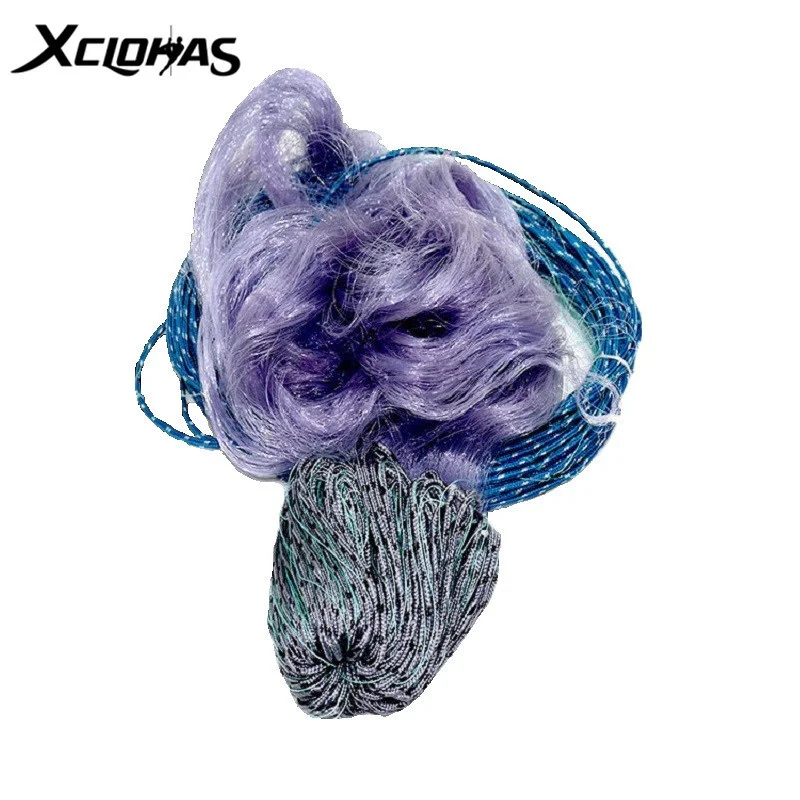 

Finland Fishing Net Monofilament Single Layer Sticky Gill Net Fishing Tackle Cast Net 1.8m *30m Trap Net Catch Fishing Net
