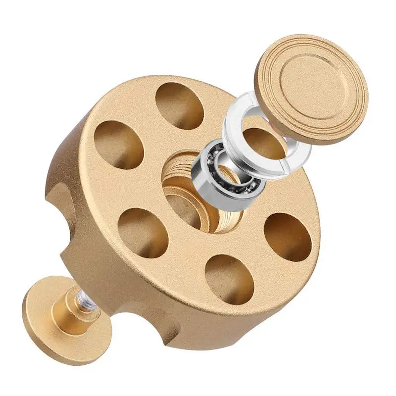 Антистрессовый металлический вращающийся Спиннер съемные пули гироскоп для