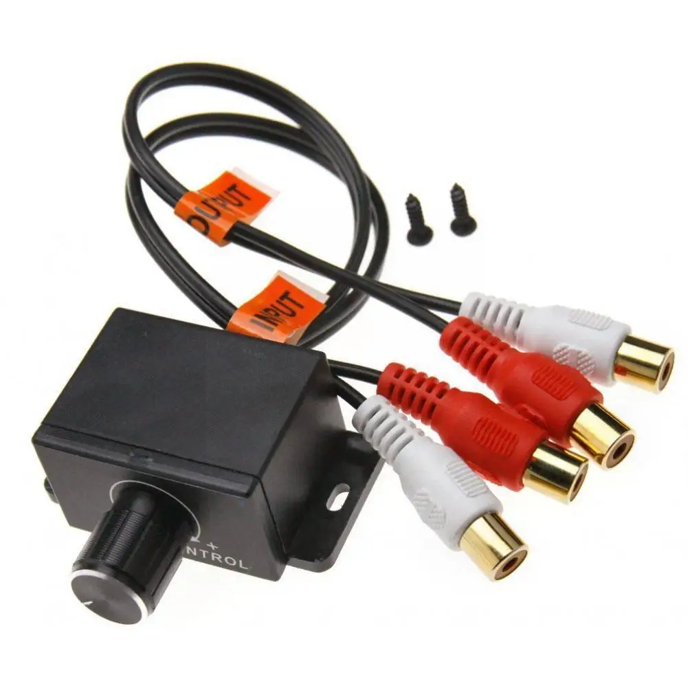 Автомобильный усилитель звука бас Rca уровень дистанционное управление