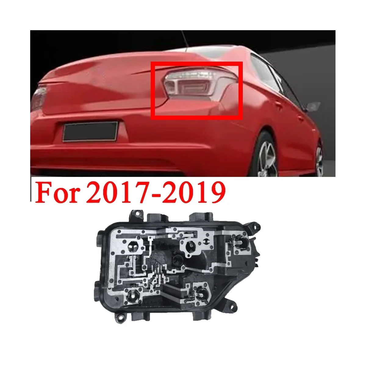 1 пара задний фонарь монтажная плата для C-Elysee 2017-2019 держатель тормозной фонари