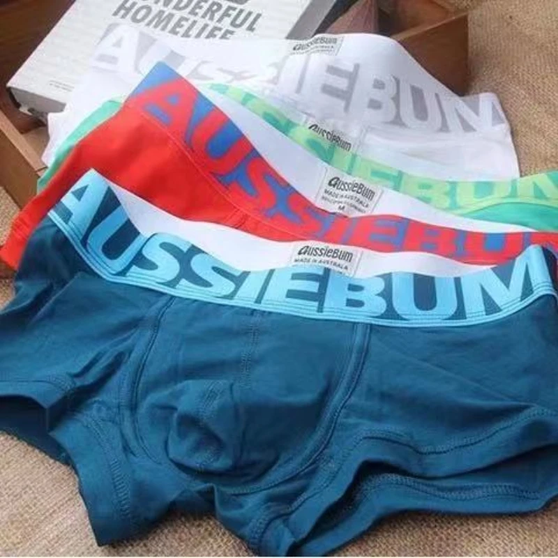 

Трусы-боксеры мужские из чистого хлопка, с U-образной выпуклостью