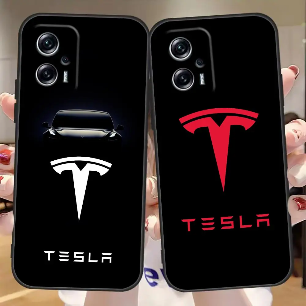 

New Energy T-Tesla Case For Redmi Note 12 11 10 9T 9S 9 8T 8 7 6 5 5A 4 3 A1 GO Pro Aprime 5G 4G Case Funda Cqoue Shell Capa