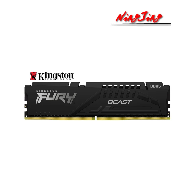 

Kingston FURY Beast DDR5 8 ГБ 16 ГБ 32 ГБ 4800 5200 5600 6000 МГц десктопный Процессор AMD Intel материнская плата память RAMs 288PIN 1,1 В без Экспо