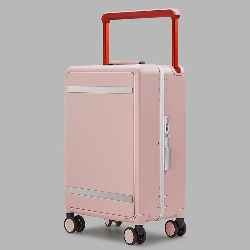 

wheel Large capacity Aluminum travel Travel Suitcase rolling Luggage suitcase on wheels carry on cabin Luggage S14850-S14864