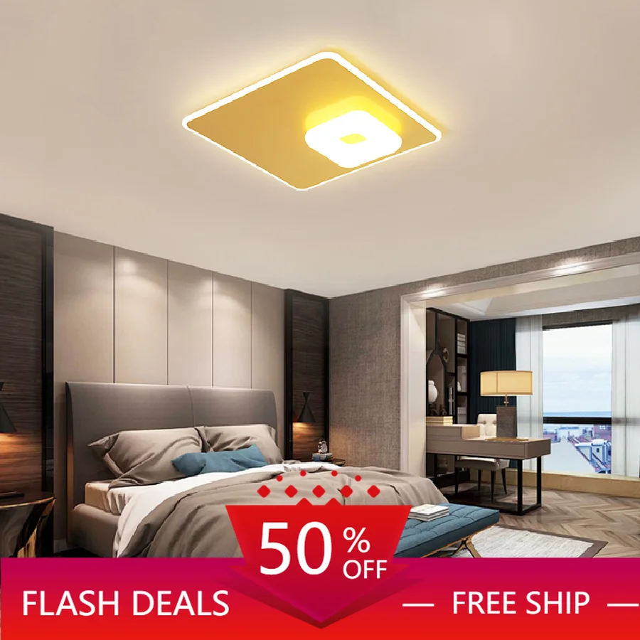 

Led Ceiling Lights Modern Ceiling Lamps Lighting Fixture Surface Mounted Panel Lights For Home Living Room Bedroom Kitchen Lamps