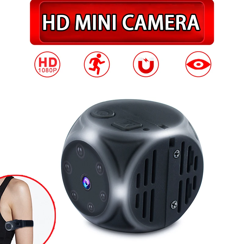 

Mini Camera Security Protection Surveillance Cameras with Wifi Wireless Sports Outdoor Videcam DV Infrared Night Vision Function