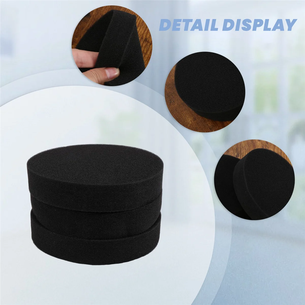 Вакуумный поролоновый фильтр для Eureka DCF-26 замена 1608225 Заменяет деталь 68465A 68465A-2