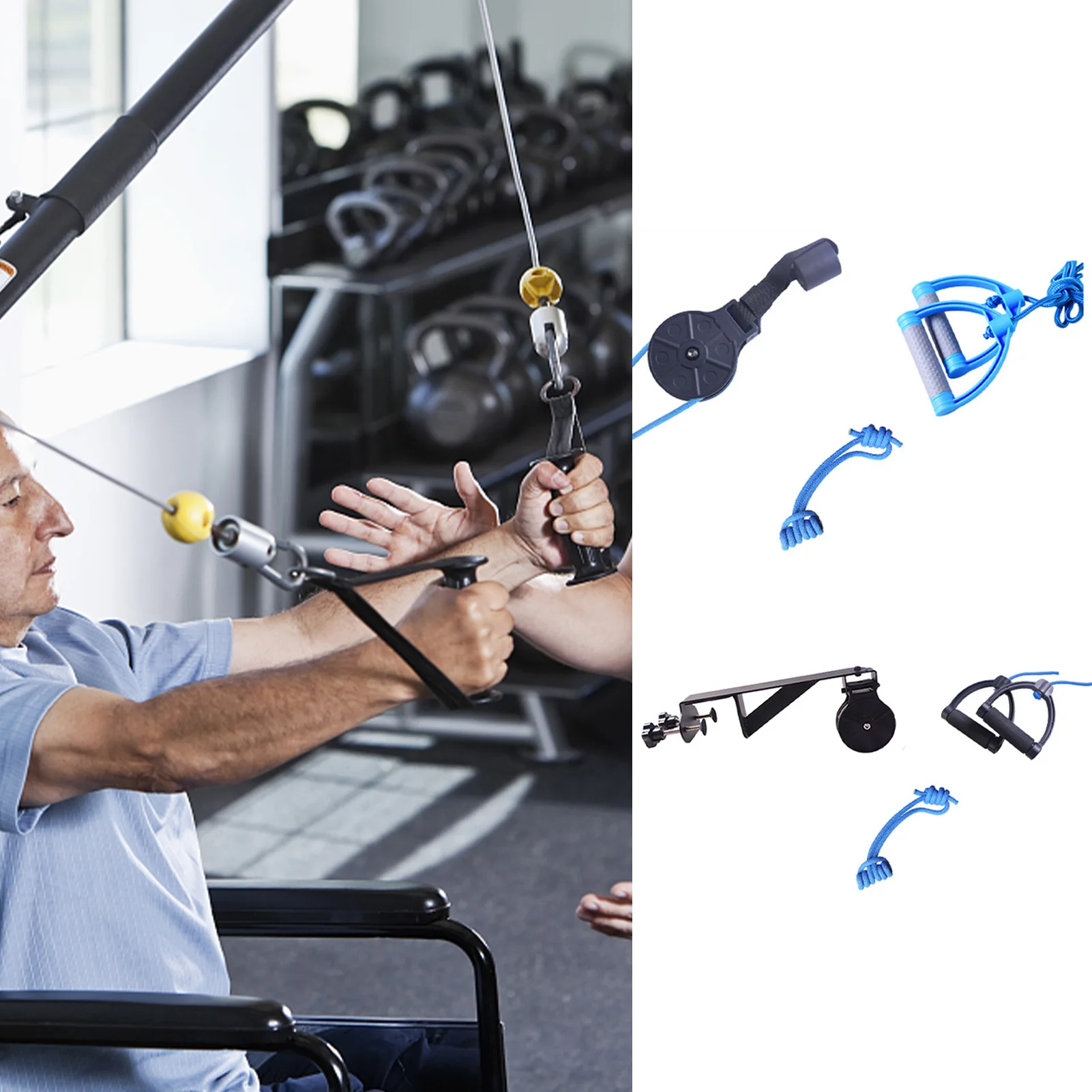 

Шкив для упражнений через плечо, реабилитационный тренажер через дверь для замороженных плеч, реабилитационное тренировочное оборудовани...