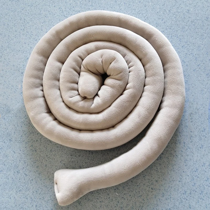 1meter Baby Bumper Bed Iswound With Woven Braid Knot Pillow Cushion For Infant Bebe Crib Protector Cot Room Decor - купить по
